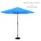Pure Garden 9-Foot Patio Umbrella with Base, Brilliant Blue 50-LG1033B - alternate 5